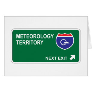 Meteorologie-folgender Ausgang