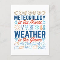 Meteorologie heißt Wetter ist das Spiel