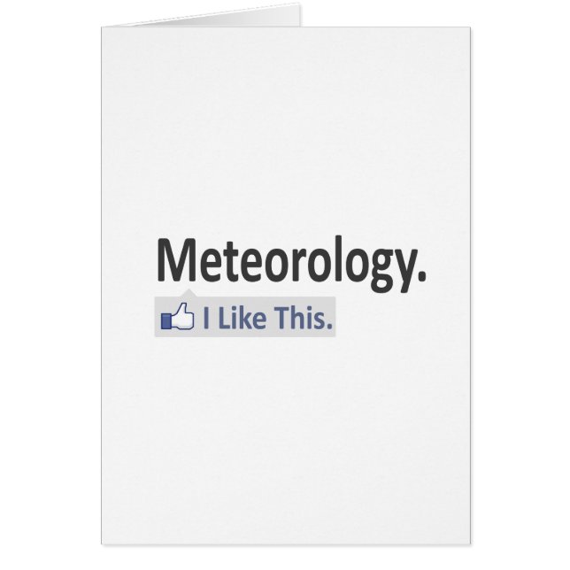 Meteorologie... Ich mag das. (Vorne)