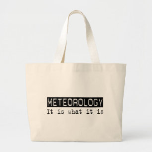 Meteorologie ist es jumbo stoffbeutel