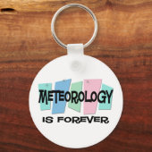 Meteorologie ist für immer schlüsselanhänger (Vorderseite)