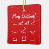 Meteorologie Keramikornament (Links)