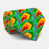 Meteorologie-Krawatte für den Meteorologen Krawatte (Gerollt)