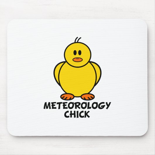 Meteorologie-Küken Mousepad (Vorne)