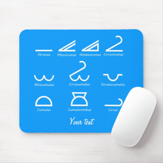 Meteorologie Mousepad (Mit Mouse)