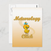 Meteorologie Postkarte (Vorne/Hinten)