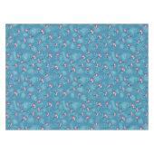 Meteorologie Spaß Regenwetter und Regenschirme Tischdecke (Vorderseite (Horizontal))