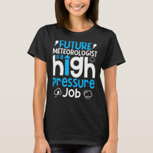Meteorologie Wettervorhersage T-Shirt