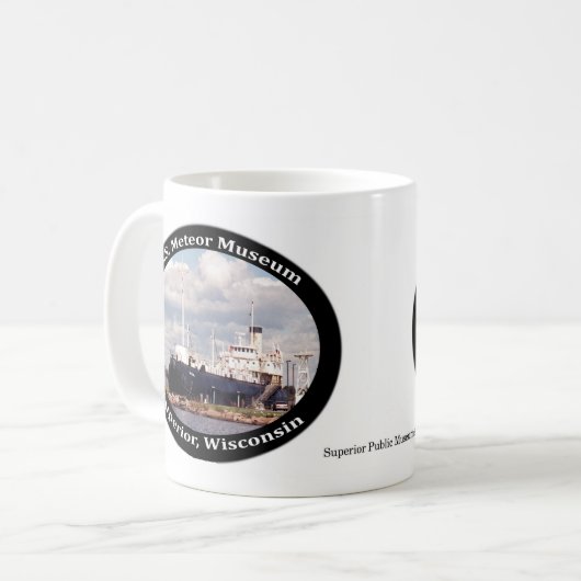 Meteorovale Tasse (Vorderseite Links)