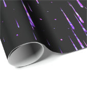 Meteorregen - lila geschenkpapier (Rolleneckpunkt)