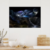 Meteors Poster (Küche)