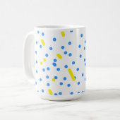 Meteorschauer Kaffeetasse (Vorderseite Links)
