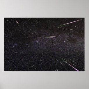 Meteorschauer Poster