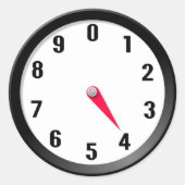 Meter 4 runder aufkleber (Vorderseite)