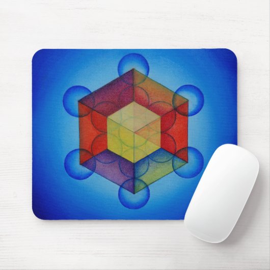 Metetrons Würfel Mousepad (Mit Mouse)