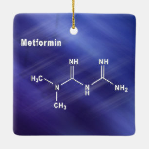 Metformin-Diabetes-Medikament, strukturelle chemis Keramikornament