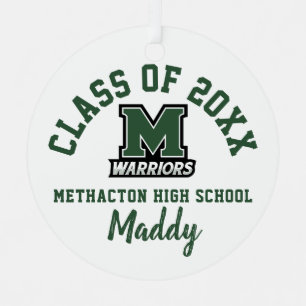 Methacton High School Ornament Weihnachtsfeiertag Aus Metall