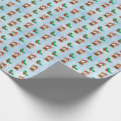 Methan Christmas Geschenkpapier (Ecke)