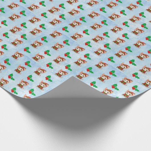 Methan Christmas Geschenkpapier (Ecke)