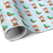 Methan Christmas Geschenkpapier (Rolleneckpunkt)