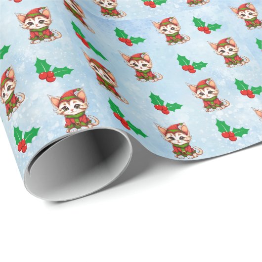 Methan Christmas Geschenkpapier (Rolleneckpunkt)