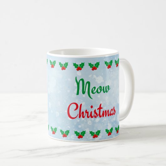 Methan Christmas Kaffeetasse (VorderseiteRechts)
