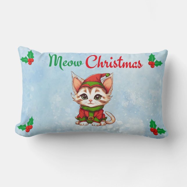 Methan Christmas Lendenkissen (Vorderseite)