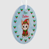 Methan Christmas Ornament (Vorderseite)