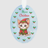 Methan Christmas Ornament (Rückseite)