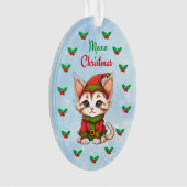 Methan Christmas Ornament (Vorderseite)