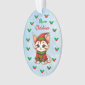 Methan Christmas Ornament (Vorderseite)