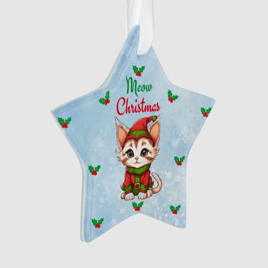 Methan Christmas Ornament (Vorderseite)