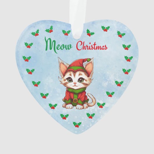 Methan Christmas Ornament (Rückseite)