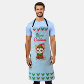 Methan Christmas Schürze (Getragen)