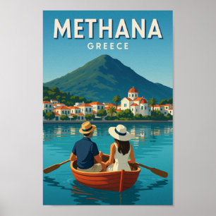 Methana Greece Dreamy Poster