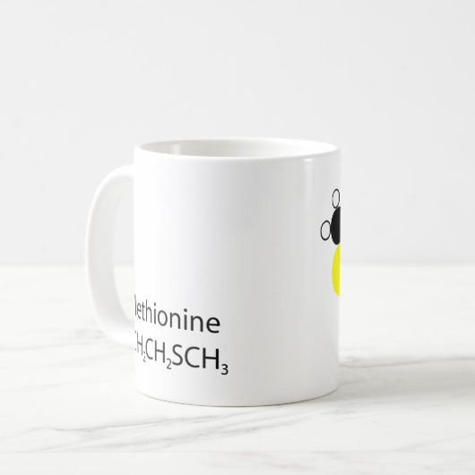 Methionin Kaffeetasse (Vorderseite Links)