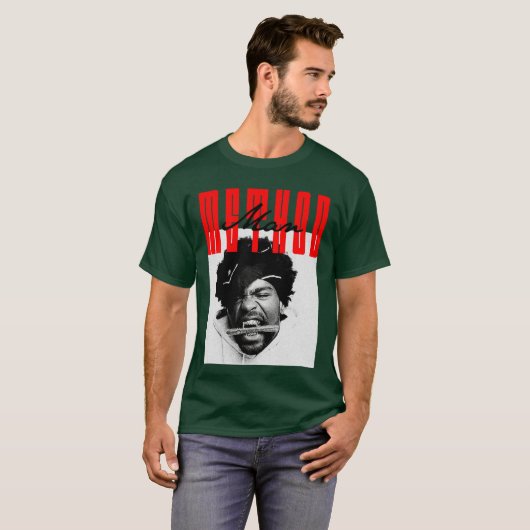 Method Man Aesthetic Fan Art Design gift T-Shirt (Vorne ganz)