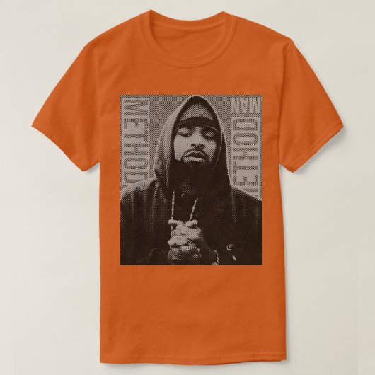 Method Man Retro Rapper T-Shirt (Design vorne)