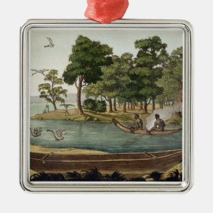 Methode der Navigation in neuem Holland, graviert Ornament Aus Metall