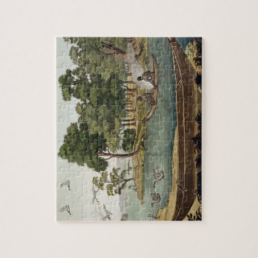 Methode der Navigation in neuem Holland, graviert Puzzle (Vertikal)