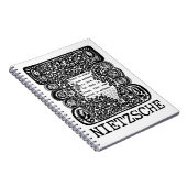 Methode in MADNESS Philosophie Zitat von Nietzsche Notizblock (Rechte Seite)