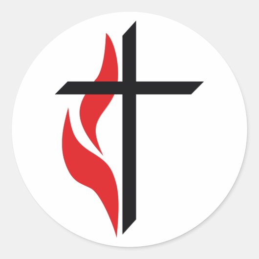 Methode Runder Aufkleber (Vorderseite)