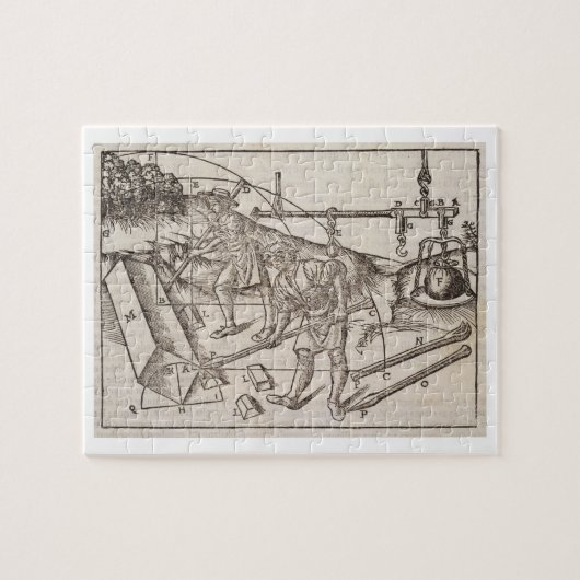 Methoden der Bewegung der Steinblöcke, von 'Di Puzzle (Horizontal)