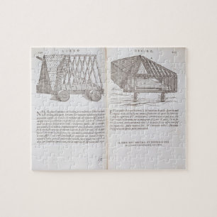 Methoden des Transportierens der vorfabrizierten Puzzle