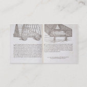 Methoden des Transportierens der vorfabrizierten Visitenkarte (Rückseite)