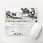 Methoden des Werfens des Lasso und der Kugelketten Mousepad (Mit Mouse)