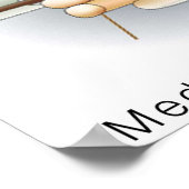 Methoden Zeichnend Bows Kyudo Archery Yumi Bow Zei Poster (Ecke)