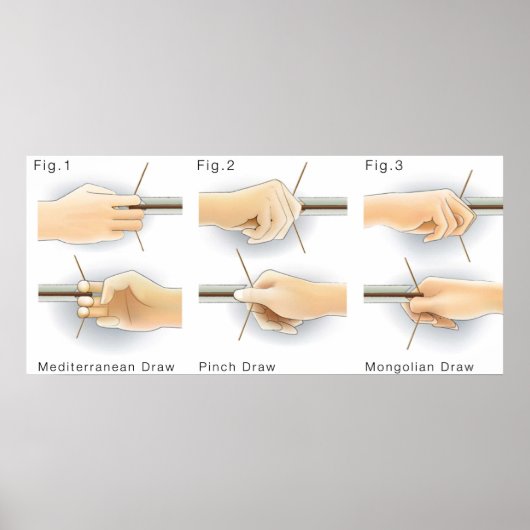 Methoden Zeichnend Bows Kyudo Archery Yumi Bow Zei Poster (Vorne)