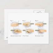 Methoden Zeichnend Bows Kyudo Archery Yumi Bow Zei Postkarte (Vorne/Hinten)