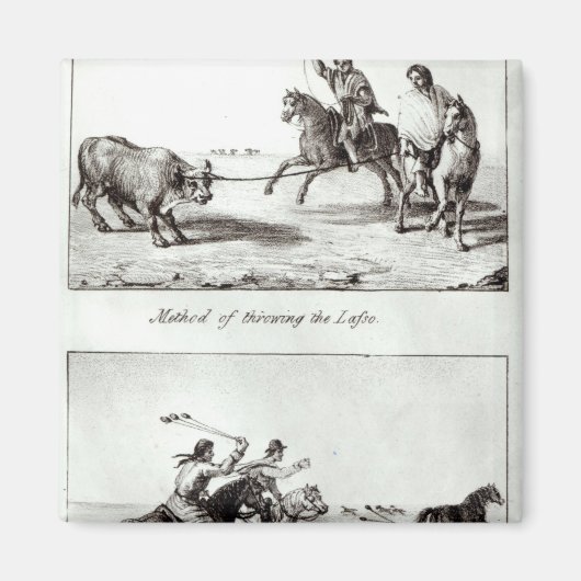 Methoden zum Auswerfen des Lasso und der Bolas Magnet (Vorne)